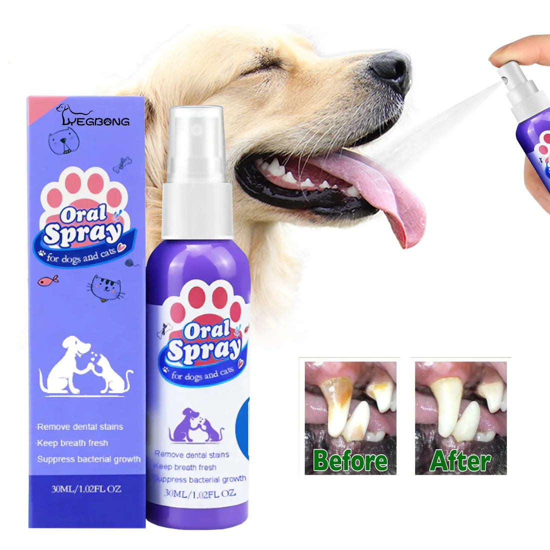 Dog Dental Cleaning Spray